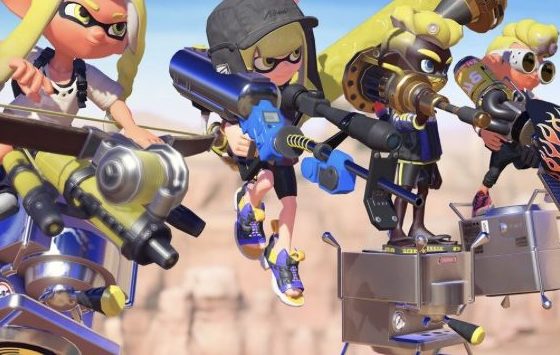 スプラトゥーン３のキャラクター4人